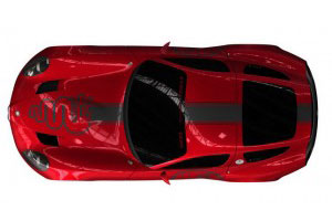 Первый тизер Alfa Romeo TZ3 Corsa