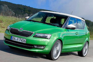 Стала известна силовая линейка Skoda Fabia третьего поколения