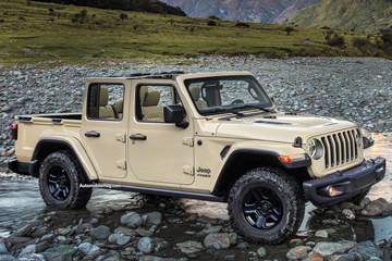 Пикап на базе Jeep Wrangler получит имя Gladiator