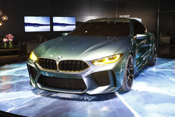 Прототип BMW M8 Gran Coupe в Женеве