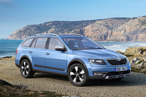 Новый универсал Skoda Octavia Scout едет в Женеву