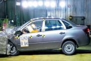 Краш-тест Lada Granta