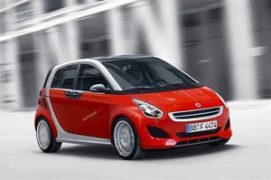 Smart разрабатывает новый Forfour