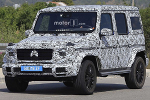 Новый Mercedes-Benz G-Class представят во Франкфурте