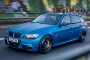 Универсал BMW 330d оснастили 440- сильным мотором