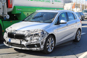 BMW 2 Series Active Tourer готовится к обновлению