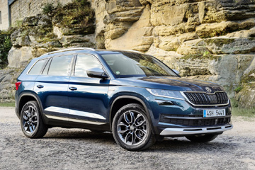 Skoda Kodiaq Scout добрался до России