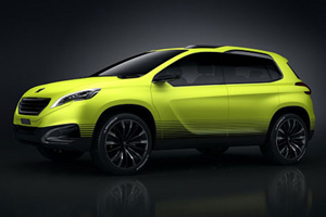 Peugeot представит в Париже концептуальный кроссовер 2008 