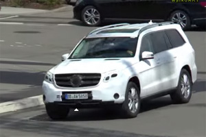 Mercedes-Benz тестирует обновленный GL