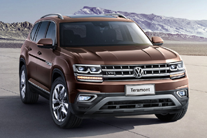 Volkswagen Teramont в марте появится на рынке Китая