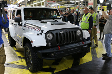 Последний Jeep Wrangler выпустили в США