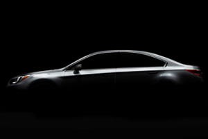 Тизер нового седана Subaru Legacy