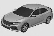 Патентные изображения хэтчбека Honda Civic