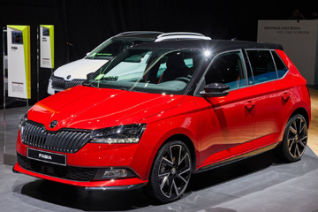 Новая внешность для Skoda Fabia