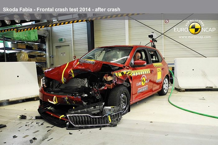 Euro NCAP Skoda Fabia 2015