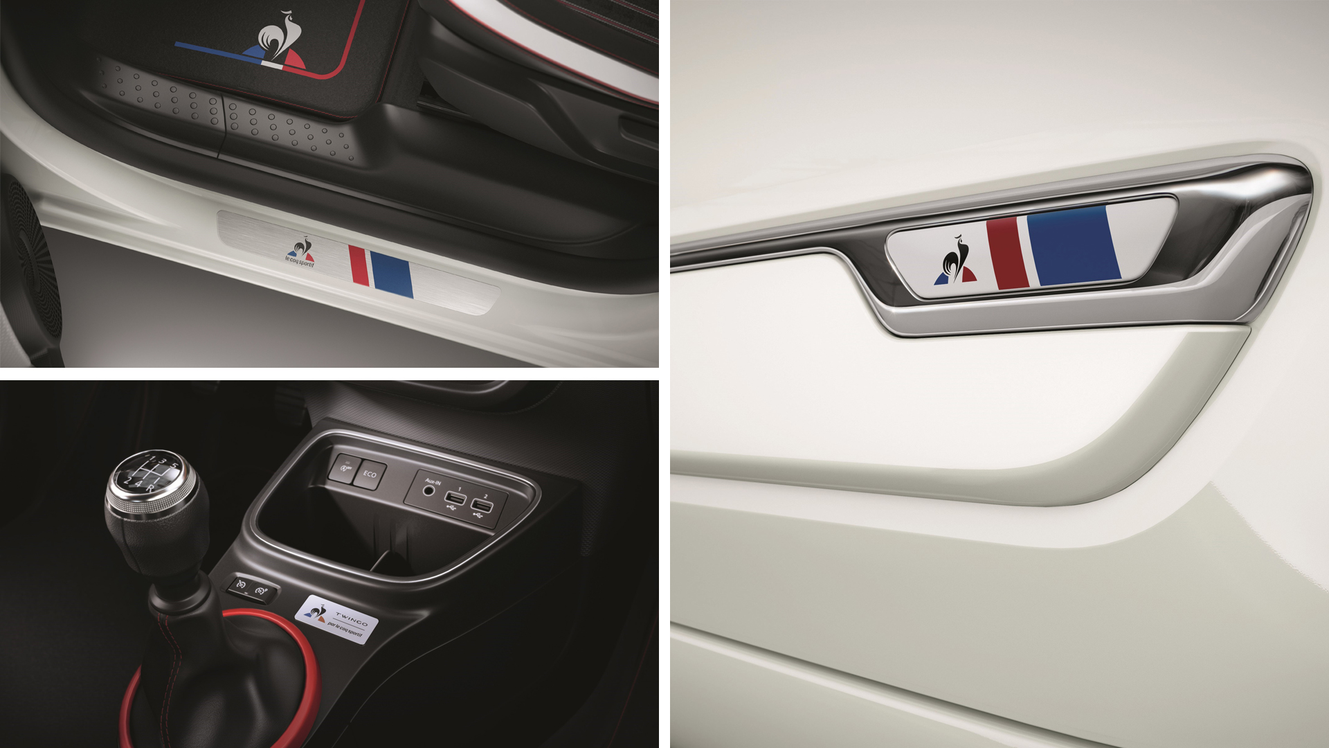 Renault и le coq sportif представили особый Twingo