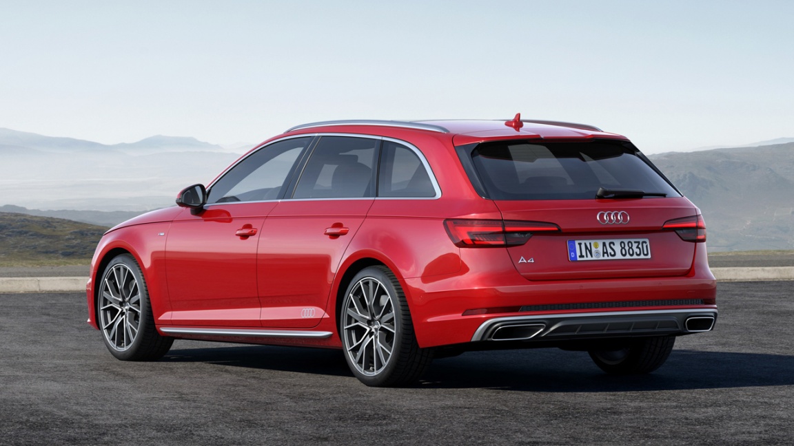 Фирма Audi представила обновлённые седан A4 и универсал A4 Avant