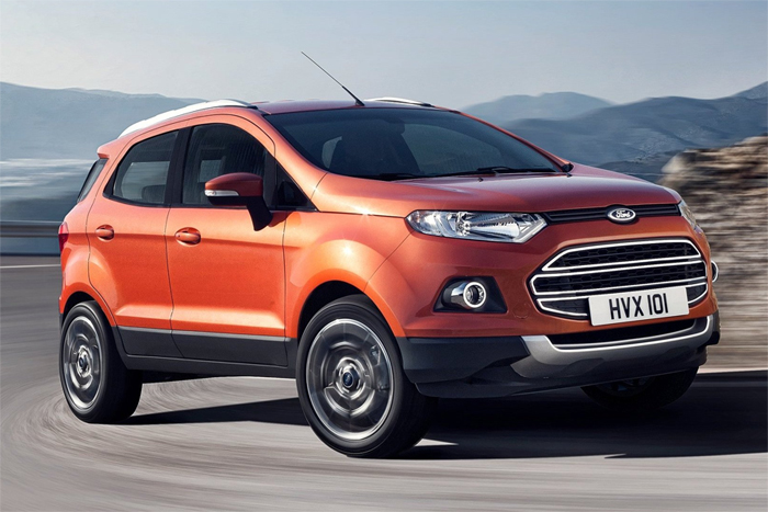 Серийный компакт-кроссовер Ford EcoSport замечен в России