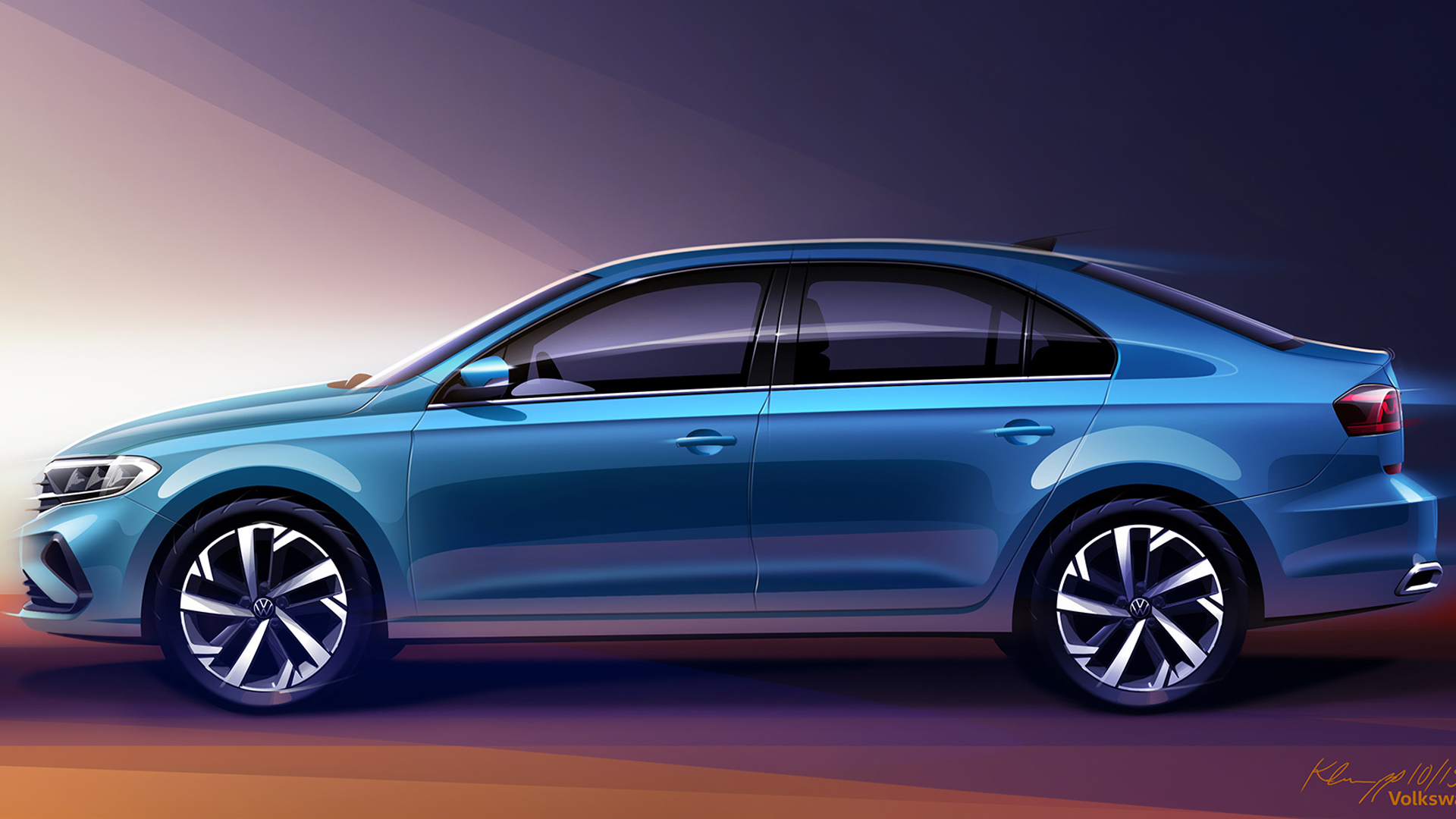 volkswagen polo лифтбек 2020