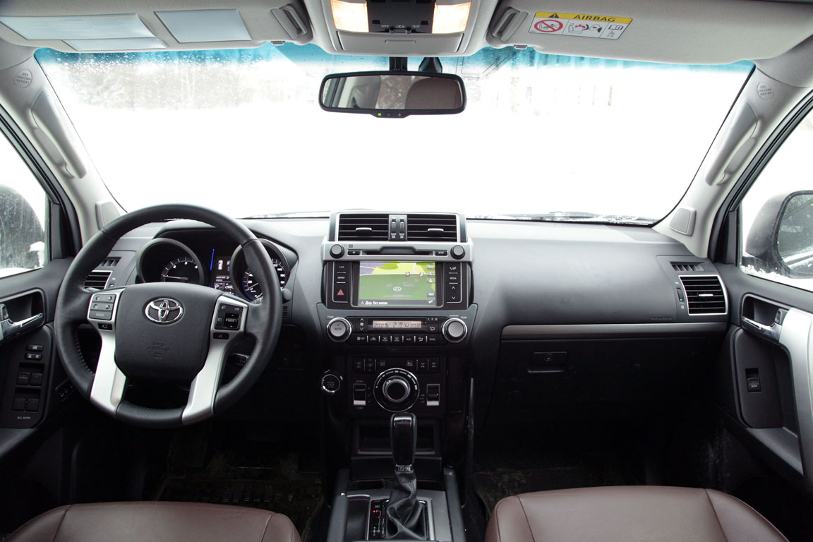 Toyota Land Cruiser Prado: Зимний драйв