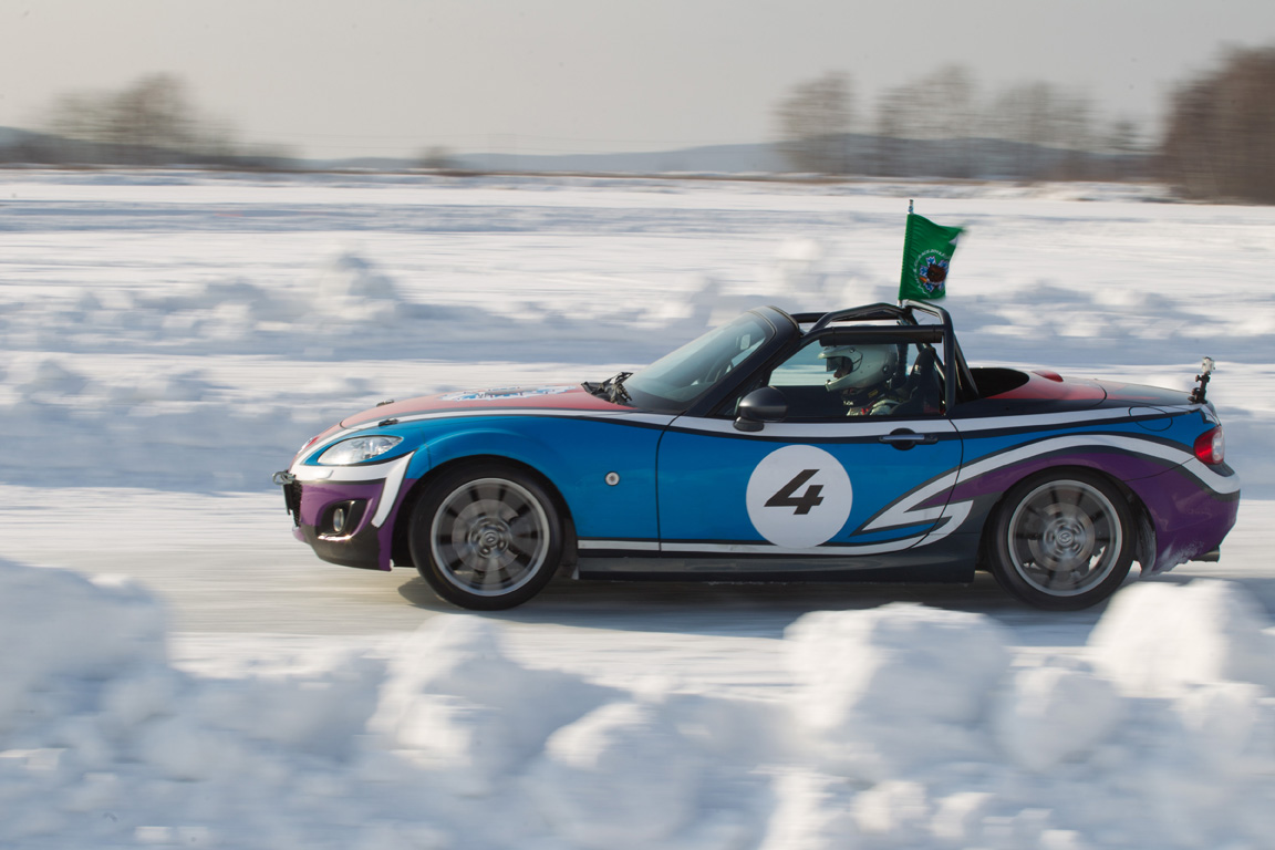 Mazda Ice Race: Горячий лед