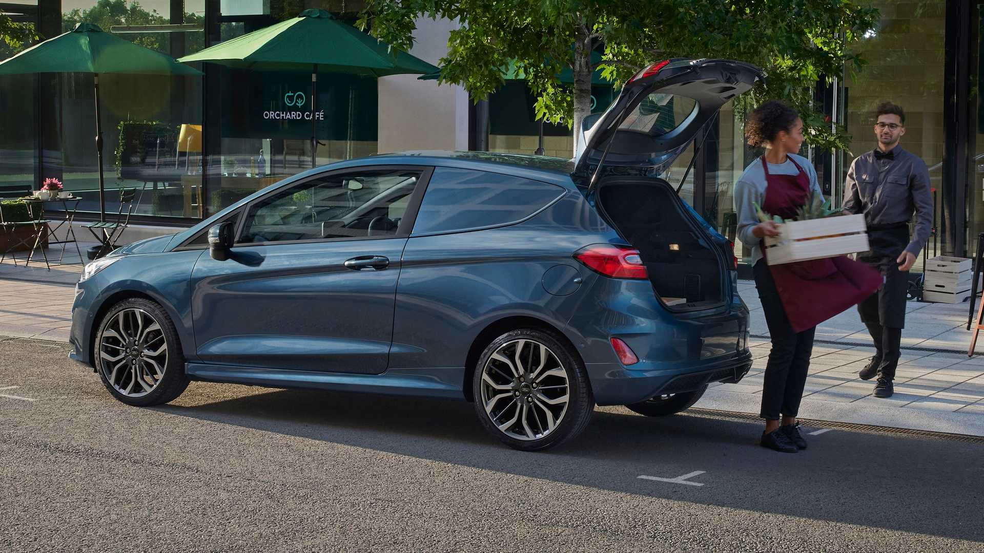 2022 ford fiesta van 