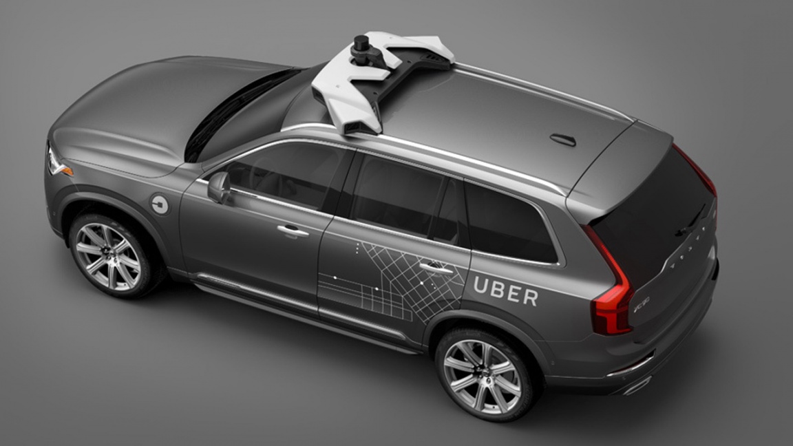 Volvo XC90 Drive Me Uber