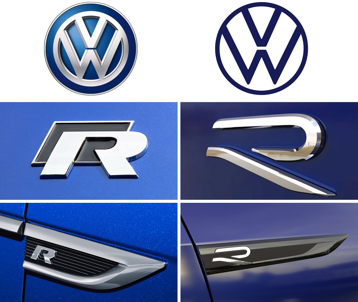 volkswagen new r logo